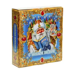 Сладкий новогодний подарок Книга с игрой 800 грамм премиум